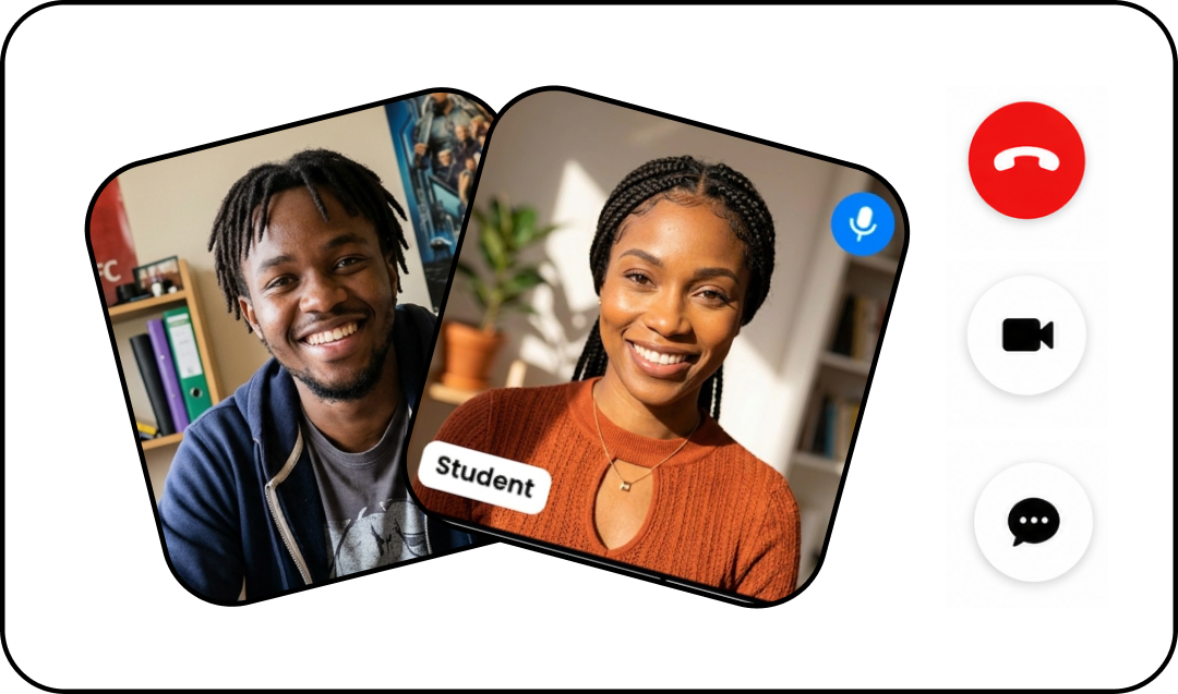 Talk on a live call
